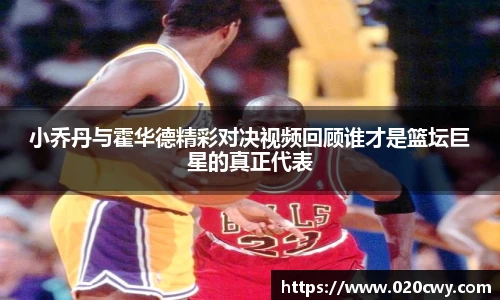 小乔丹与霍华德精彩对决视频回顾谁才是篮坛巨星的真正代表